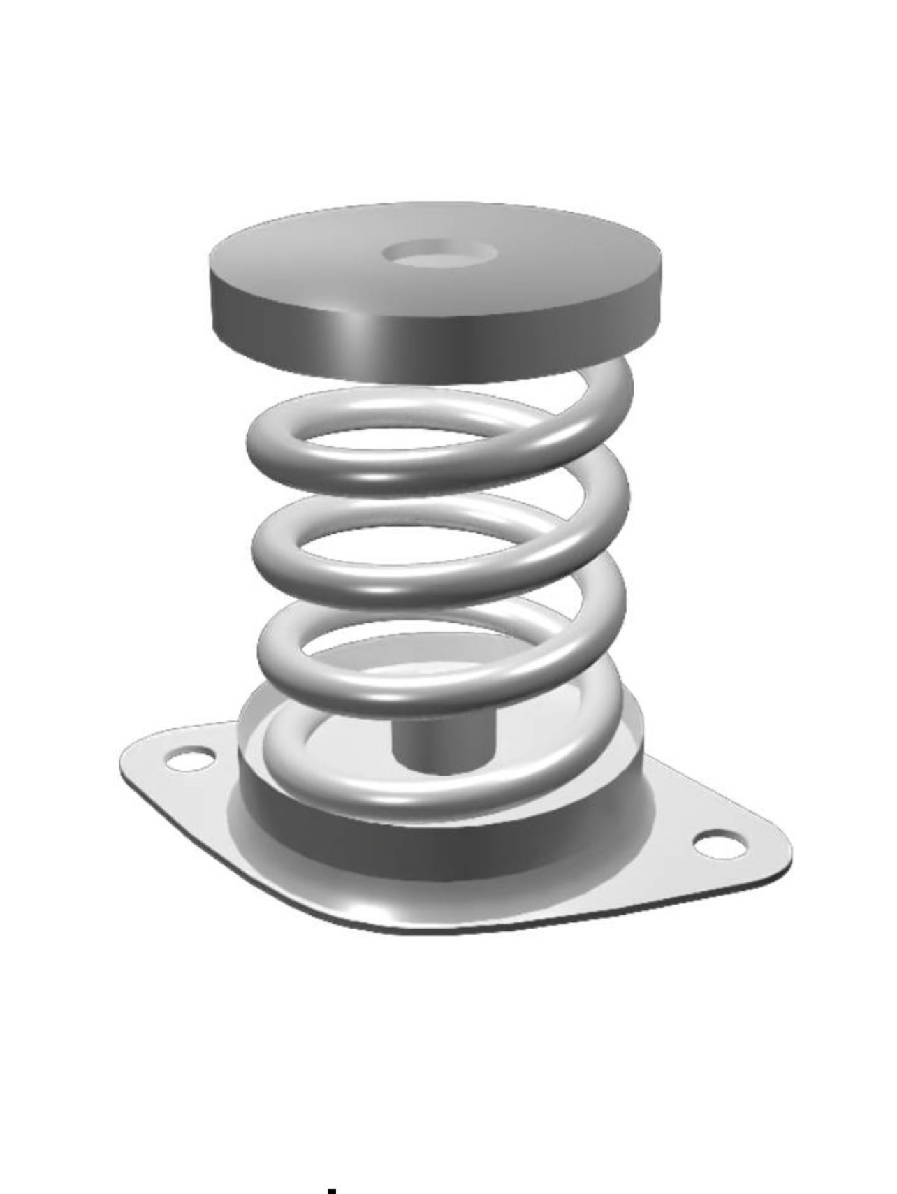 Titreşim Önleyici Yaylı İzolatörler