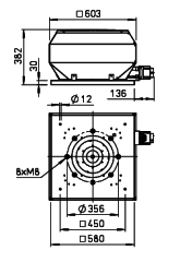 Helios VDD 315/4 Ex Çatı Fanı